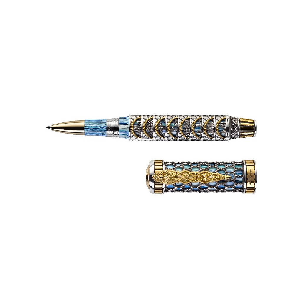 Montegrappa Dante Alighieri Paradiso Silver Tintenroller